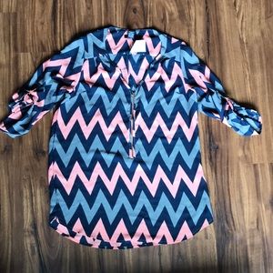 Chevron blouse